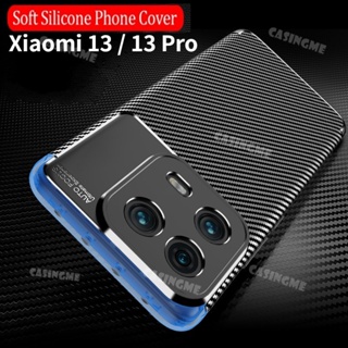 เคสโทรศัพท์มือถือแบบนิ่ม TPU กันกระแทก สไตล์ธุรกิจ หรูหรา สําหรับ Xiaomi 13 13 Pro 13 Pro Mi 13 Pro