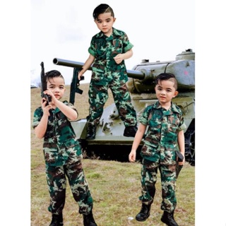 ชุดทหารลายพรางดิจิตอล#ชุดทหาร#ชุดทหารเด็ก
