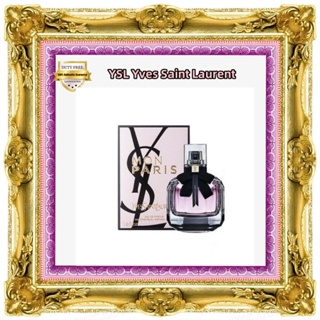ภาพขนาดย่อของสินค้าน้ำหอมเคาเตอร์แท้ YSL Yves Saint Laurent Eau de Parfum EDP Mon Paris 90ml น้ำหอมผู้หญิง