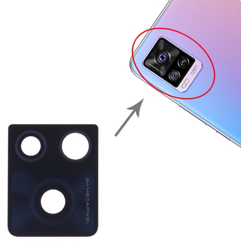 เลนส์กล้อง VIVO V20 Pro / V20 กระจกเลนส์กล้อง Camera Lens VIVO V20 Pro / VIVO S7 / S7T กระจก