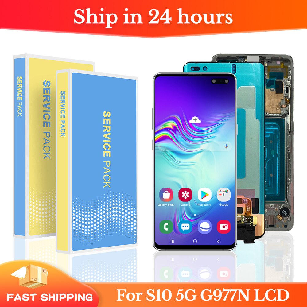 6-7-amp-quot-อะไหล่หน้าจอสัมผัสดิจิทัล-lcd-สําหรับ-samsung-s10-5g-g977n-sm-g977u-galaxy-s10-5g-lcd-g977