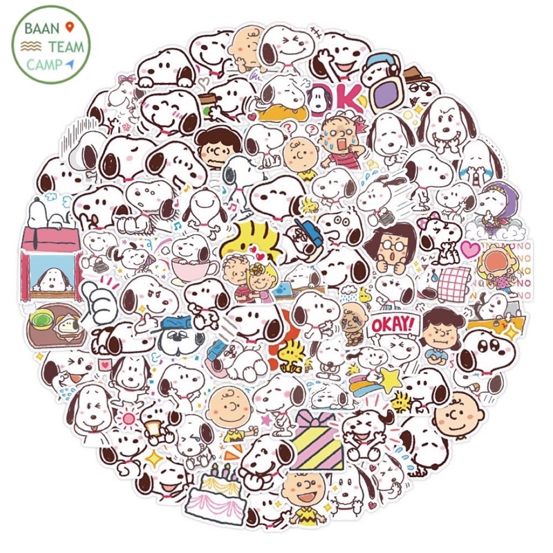 สติ๊กเกอร์-snoopy-370-สนู้ปปี้-58ชิ้น-ตกแต่ง-สนู๊ป-สติ้กเกอร์-สนุปปี้-สะนูป-snoopy-สนูป-สะนู-สนูบ-สนู-สนุบ-สนุป-ปี้-ปี่