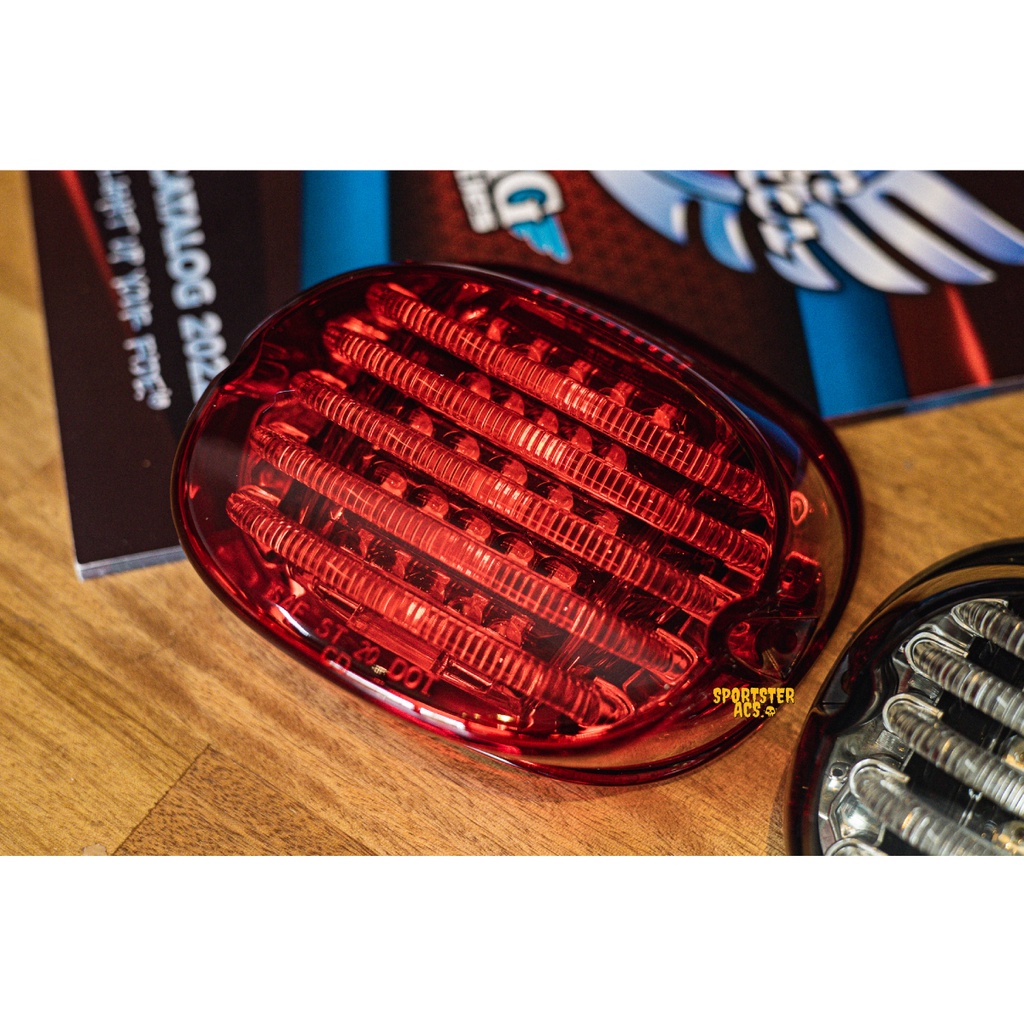 Custom Dynamics - ProBEAM Low Profile LED Taillight ไฟท้ายสำหรับ Harley ...