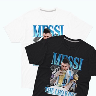 เสื้อยืด MESSI แชมป์บอลโลก เลือกสีได