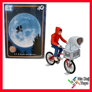 NECA Ultimate E.T. Elliot with Bicycle 7" Figure อัลติเมท อีที เอลิออต จักรยาน ขนาด 7 นิ้ว ฟิกเกอร์