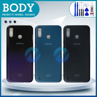 Body（ฝาหลัง+ เคสกลาง) infinix Smart4 / smart4