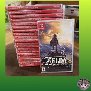 เช็ครีวิวสินค้า(มือ1 พร้อมส่ง) Zelda Breath of The Wild Nintendo Switch Game (US/Asia)