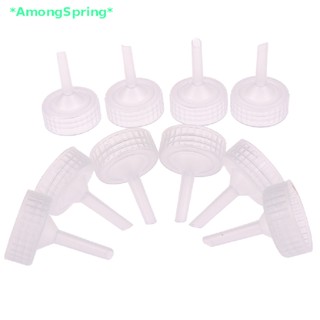 AmongSpring> 10pcs Aquarium Brine Shrimp Incubator Cap Artemia Hatcher Regulator Valve Kit new