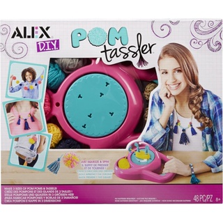 ALEX DIY Pom Tassler Playset Alex ชุดของเล่น Pom Tassler Playset DIY