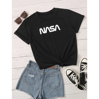 NASA ยูนิเซ็กซ์ สุนทรียศาสตร์ แถลงการณ์ TSHIRT TEES xu-_59