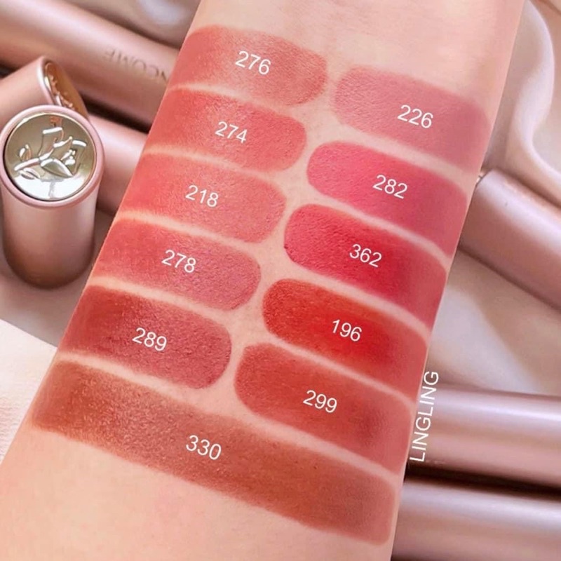 สินค้าเคาเตอร์แท้-ลิปรุ่นใหม่-เคาเตอร์หมดไวมากกก-lancome-l-absolue-rouge-intimate-soft-matte-lipstick