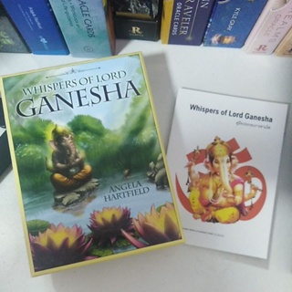 ภาพหน้าปกสินค้าWhispers of lord Ganesha คู่มือไพ่แปลไทย ไพ่พระพิฆเนศ เหมาะต่อการอ่านไพ่ในเรื่องทั่วไป ความเป็นศิริมงคล ความอุดมสมบูรณ์ ที่เกี่ยวข้อง