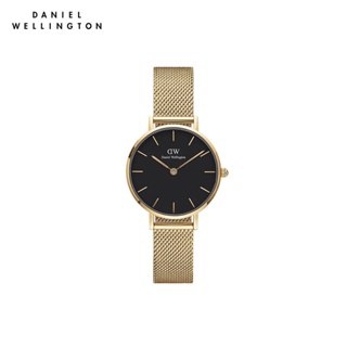 ภาพขนาดย่อของภาพหน้าปกสินค้าDaniel Wellington นาฬิกาข้อมือ Petite Evergold YG Black 28มม สีทอง จากร้าน dw_thailand บน Shopee