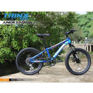 TRINX Junior 3.0 MTB สำหรับเด็ก เฟรมอลูมิเนียม ล้อ 20 นิ้ว 7sp. ดิสก์สาย