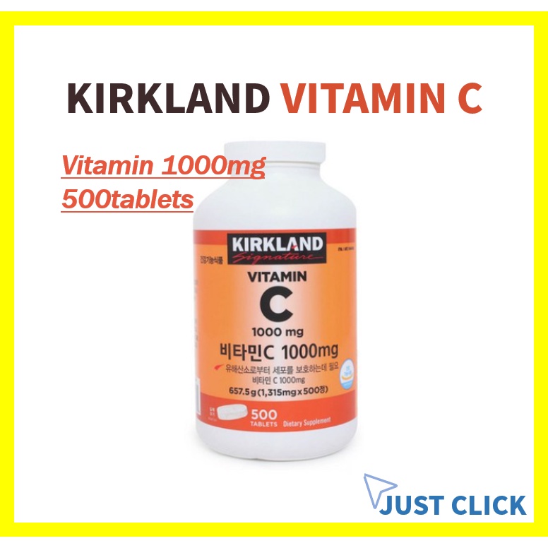 Kirkland Vitamin C 1000 mg. 500 Shopee Thailand