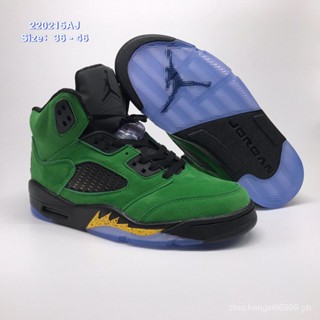 รองเท้าบาสเก็ตบอล Air jordan 5 retro sp aj5 Qiao 5 Liuchuanfeng ZFNF