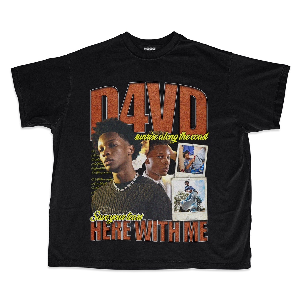 kaos-d4vd-เสื้อยืดโอเวอร์ไซซ์-พิมพ์ลาย-here-with-me-d4vd