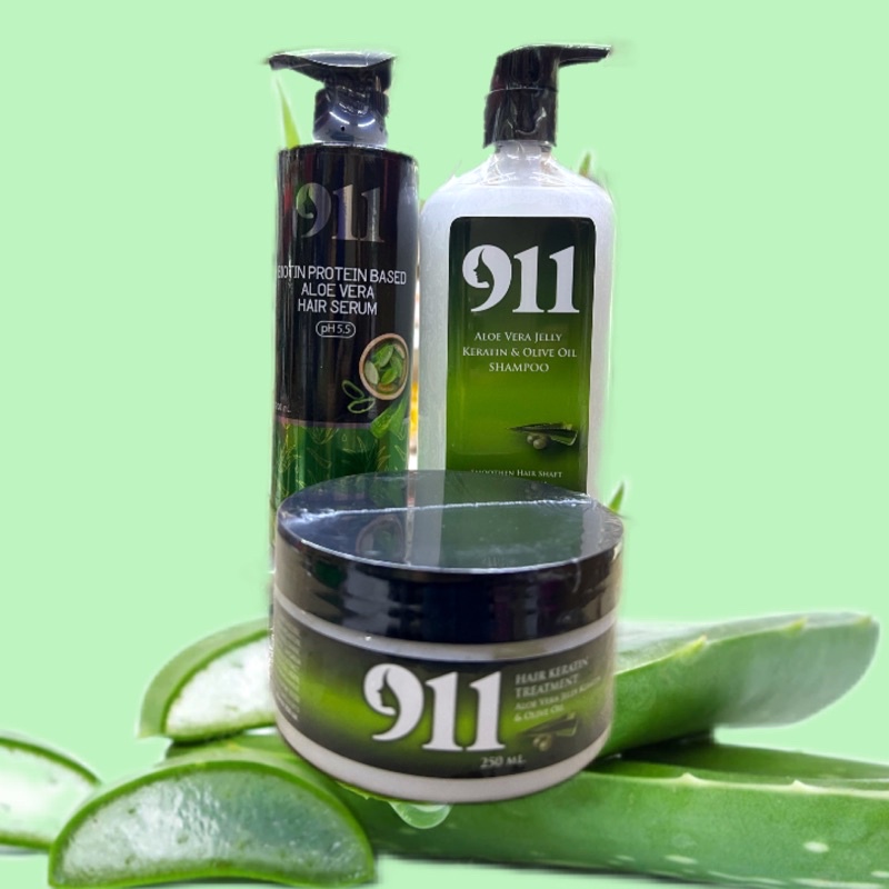 911อโรเวร่าเจลลี่ เคราตินธรรมชาติจากว่านหางจระเข้ | Shopee Thailand