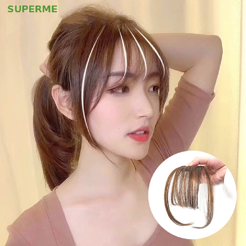 superme-วิกผมหน้าม้า-วิกผมสั้น-สําหรับต่อผมหน้าม้า-ขายดี