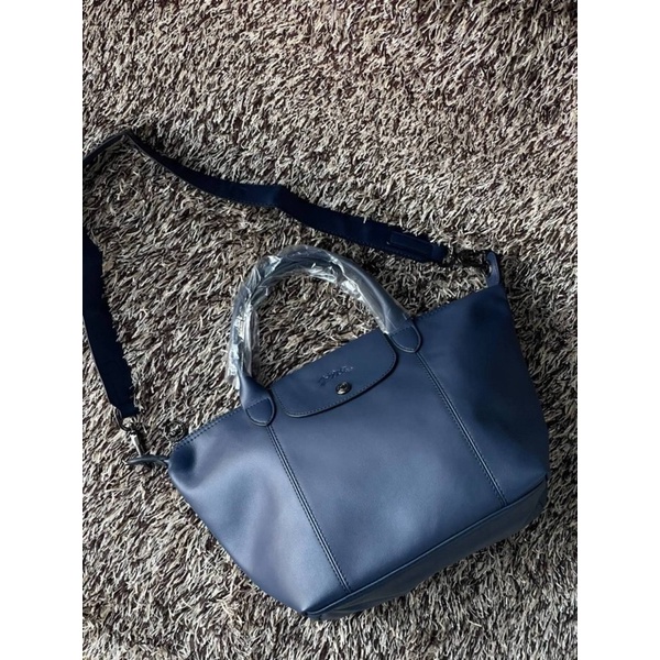 longchamp-le-pliage-cuir-top-handle-bag-s-navy