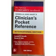 9781260469059 GOMELLA AND HAIST’S CLINICIAN’S POCKET REFERENCE (IE)