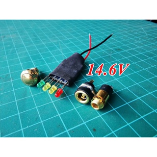 สินค้า ชุดอุปกรณ์บนเพลท AUX , DC , สวิทช์เชคแบต , วัดแบต12.6-14.6V