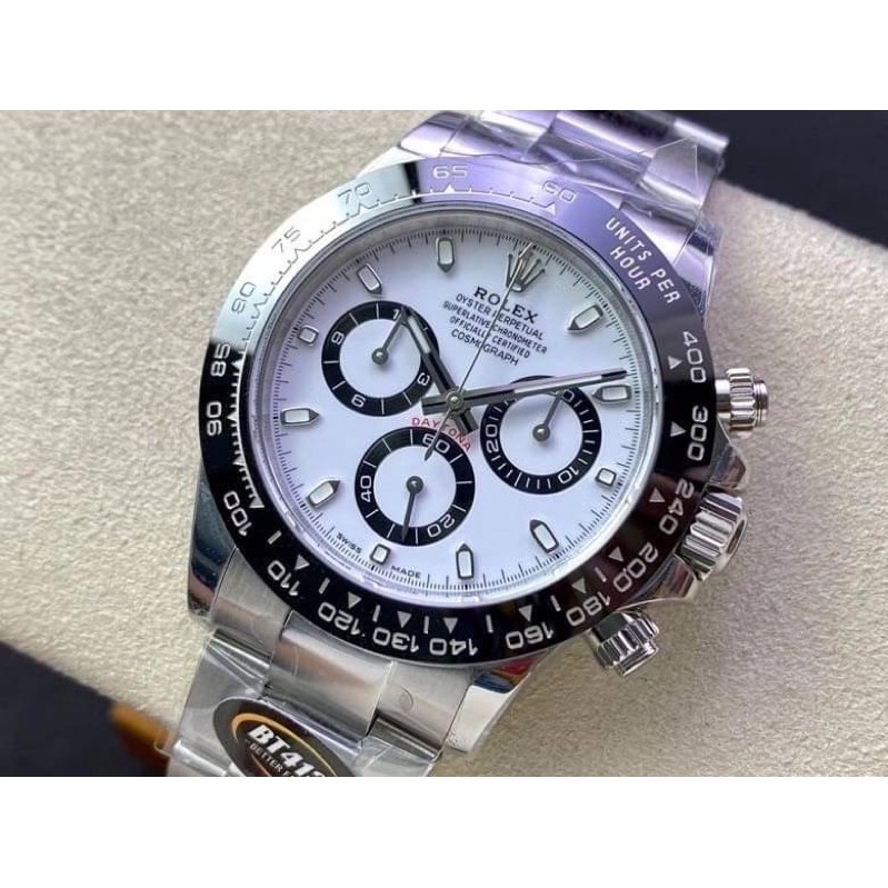 นาฬิกา-rolex-daytona-swiss-1-1-โรงงาน-bt-v2-เครื่อง-4130-เหมือนแท้ที่สุดครับ-ใส่สลับแท้ได้เลย