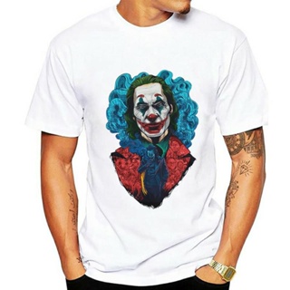 เสื้อยืดผ้าฝ้ายพรีเมี่ยม เสื้อยืดผ้าฝ้าย ใส่สบาย พิมพ์ลาย Joker Movie Art Joaquin Phoenix Wo ไซส์ HDinmp49LOgnjj82