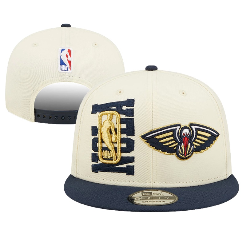 nba-new-orleans-pelicans-หมวกหมวกกีฬากลางแจ้งแบบปรับได้