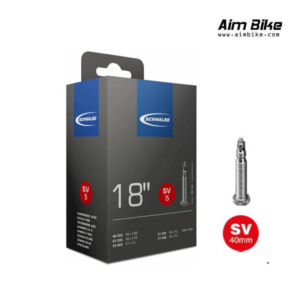 ยางใน-schwalbe-รุ่น-sv5-ขนาด-18-x-1-5-1-75-fv