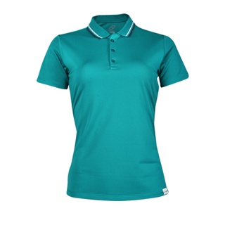 EGO SPORT EG6188 เสื้อโปโล เสื้อโปโลผู้หญิง สีเขียวทะเลอ่อน แห้งง่าย ระบายอากาศได้ดี