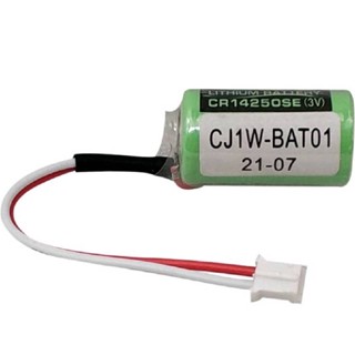 ใหม่ CJ1W-BAT01 3V CP1H CP1L CR14250SE-R Omron PLC แบตเตอรี่ สินค้าแม้100%