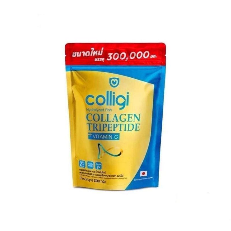 ภาพหน้าปกสินค้าใหม่ล่าสุด Colligi ​ Collagen คอลลาเจน Tripeptide Premium by Amado 160กรัมและ200กรัม จากร้าน 4posh บน Shopee