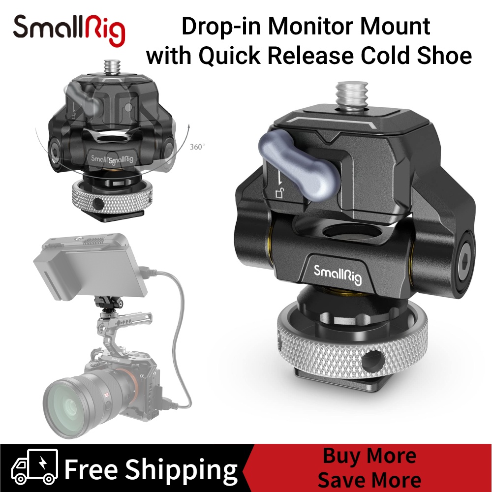 Smallrig Drop-in Talon Field Monitor Holder Mount Monitor Mount with ...