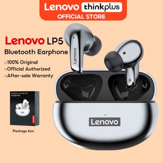 สินค้า Lenovo LP5 TWS หูฟังบลูทูธไร้สาย พร้อมไมโครโฟน 9D สเตอริโอ IPX5 กันน้ำ สําหรับ IOS Androids