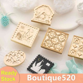 【ใหม่】หัวซีลโลหะ อเนกประสงค์ DIY สําหรับตกแต่งสมุดภาพ [boutique520.th]