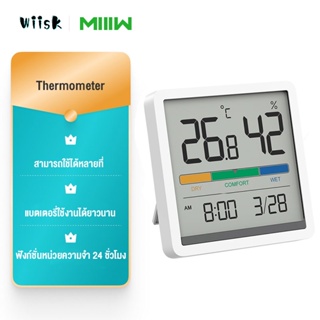 Xiaomi Miiiw Thermometer เครื่องวัดอุณหภูมิและความชื้น ที่วัดอุณหภูมิ และ ความชื้น จอ LCD