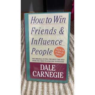 A Book*Dale Carnegie How to Win Friends &amp; Influence People english book interpersonal relationship หนังสือภาษาอังกฤษ