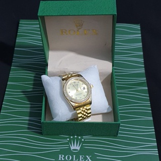 นาฬิกา ROLEXX PRESIDENT DAY-DATE 36 YELLOW GOLD DIAMOND