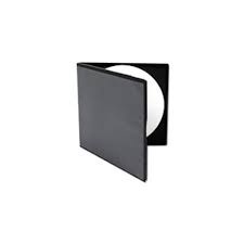 กล่องใส่แผ่น CD ชนิด PP สีดำ ขนาดมาตรฐาน บรรจุ 1 แผ่น(แพ็ค25ใบ)