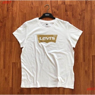 【Adidaa】 สดชื่น ⏸LEVIS WOMENS CLASSIC LOGO PERFECT TEE SHIRT เสื้อยืดคอกมแขนสั้น เสื้อ ผู้ชาย tshirts เสื้อยืด men_59