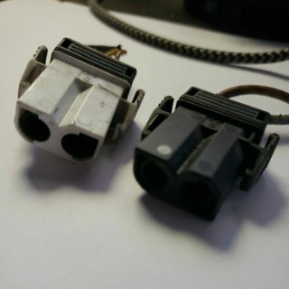 2pcs ปลั๊กตัวเมียต่อกับปั๊มติ๊ก BMW E36