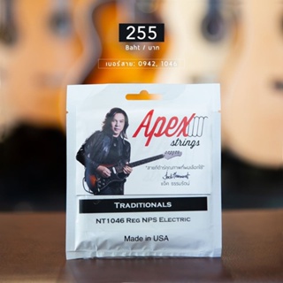 Apex NT สายกีตาร์ไฟฟ้ารุ่น Traditionals "Jack Thammarat Special Edition” Made in U.S.A