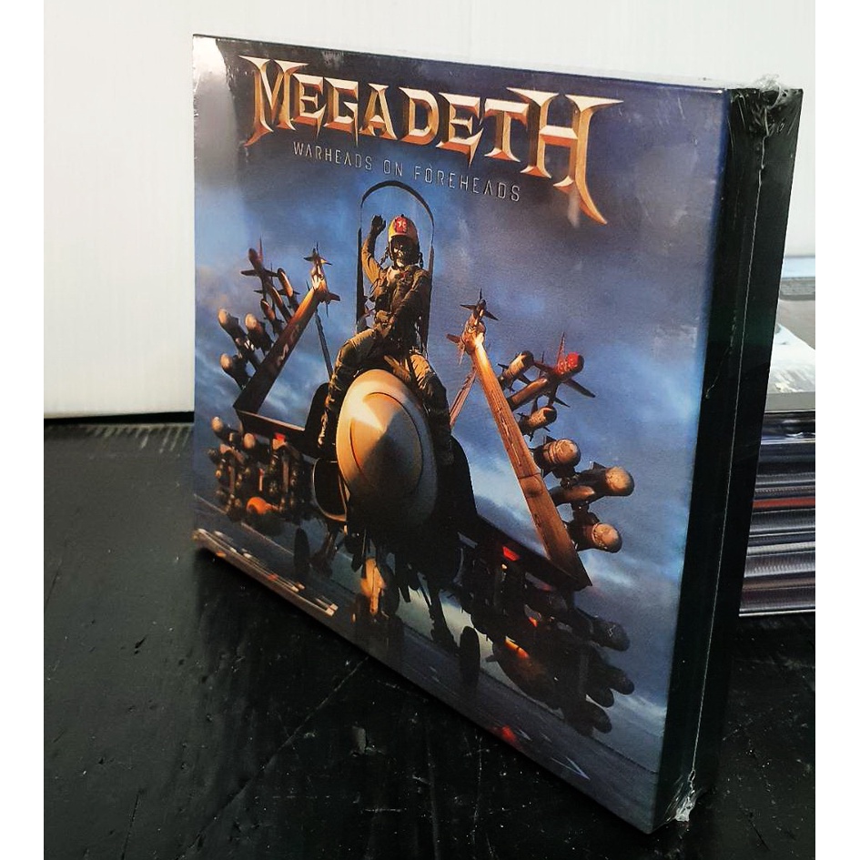cd-megadeth-warheads-on-foreheads-3-cd-album-compilation-remastered-มือ1