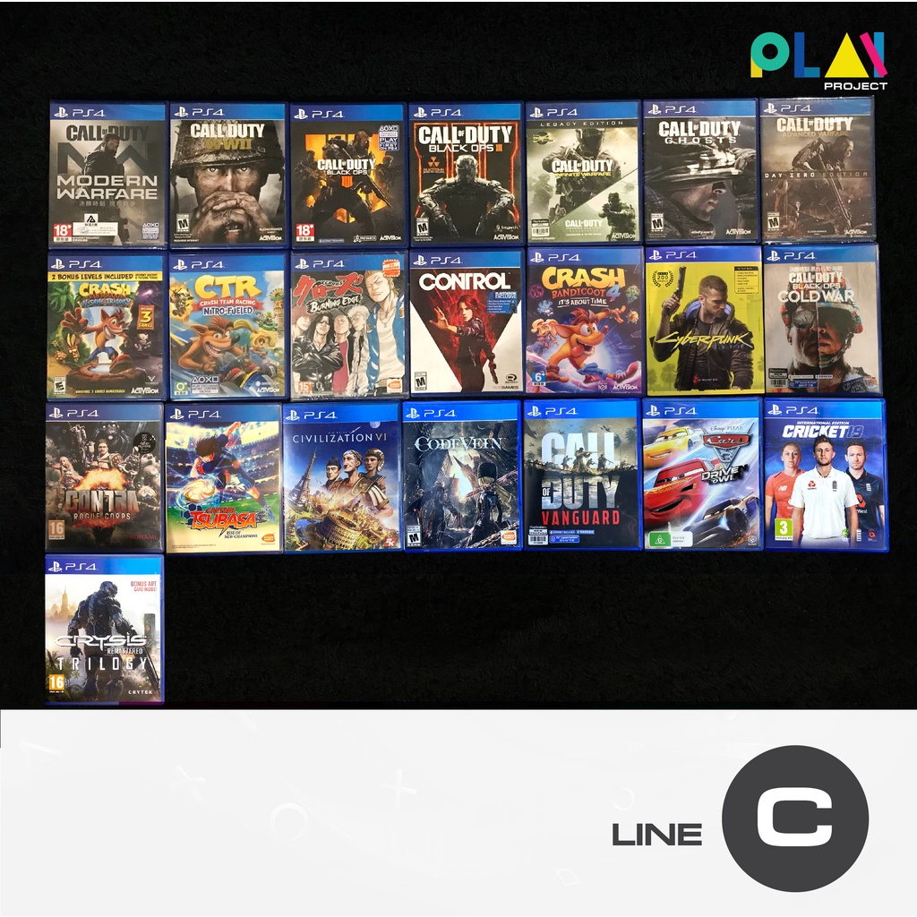 ภาพหน้าปกสินค้าเกม PS4 มือสอง กว่า 100 เกม (รายชื่อตัวอักษร C ) จากร้าน gameplayproject บน Shopee