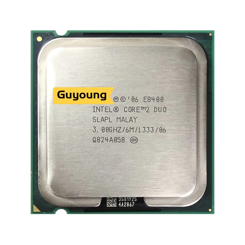 หน่วยประมวลผล Cpu Core 2 Duo E8400 30 Ghz Dual Core 6m 65w Lga 775 Shopee Thailand 6119