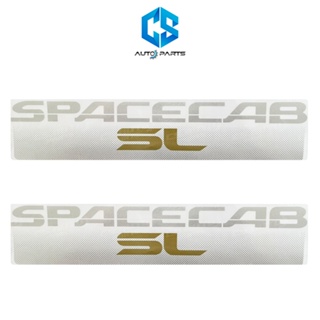 สติ๊กเกอร์ SPACECAB SL ติดแค๊ป ISUZU TFR