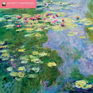 ปฏิทิน Monets Waterlilies Wall Calendar 2023 (Art Calendar)