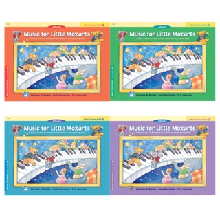 ภาพขนาดย่อของสินค้าMusic for Little Mozarts Book 1-4 (MLM)Alfred Publishing