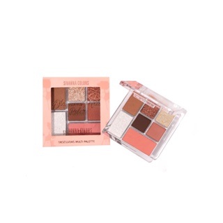 Sivanna Obsessions Multi Palette Eyeshadow &amp; Cheek #HF184 : ซิวานน่า มัลติ พาเลทท์ อายแชโดว์ แต่งหน้า x 1 ชิ้น alyst